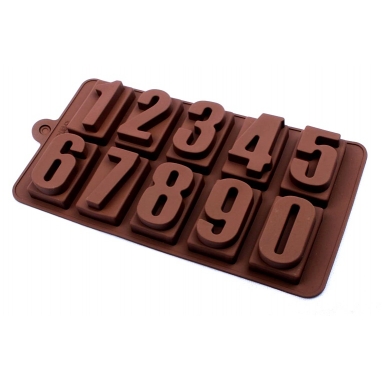 Forma do czekoladek kształt cyfry
